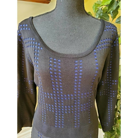 Lane Bryant Patterned Sweater Dress- Size 18/20 - Picture 5 of 11